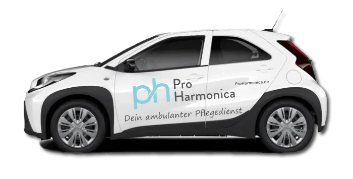 Fahrzeug vom ambulanten Pflegedienst in Siegburg